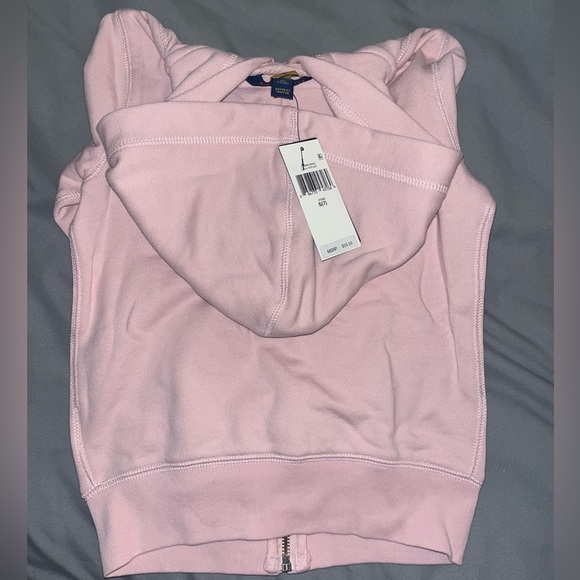 Polo pink zip up hoodie - Picture 2 of 3